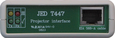 T447 cable termination front
